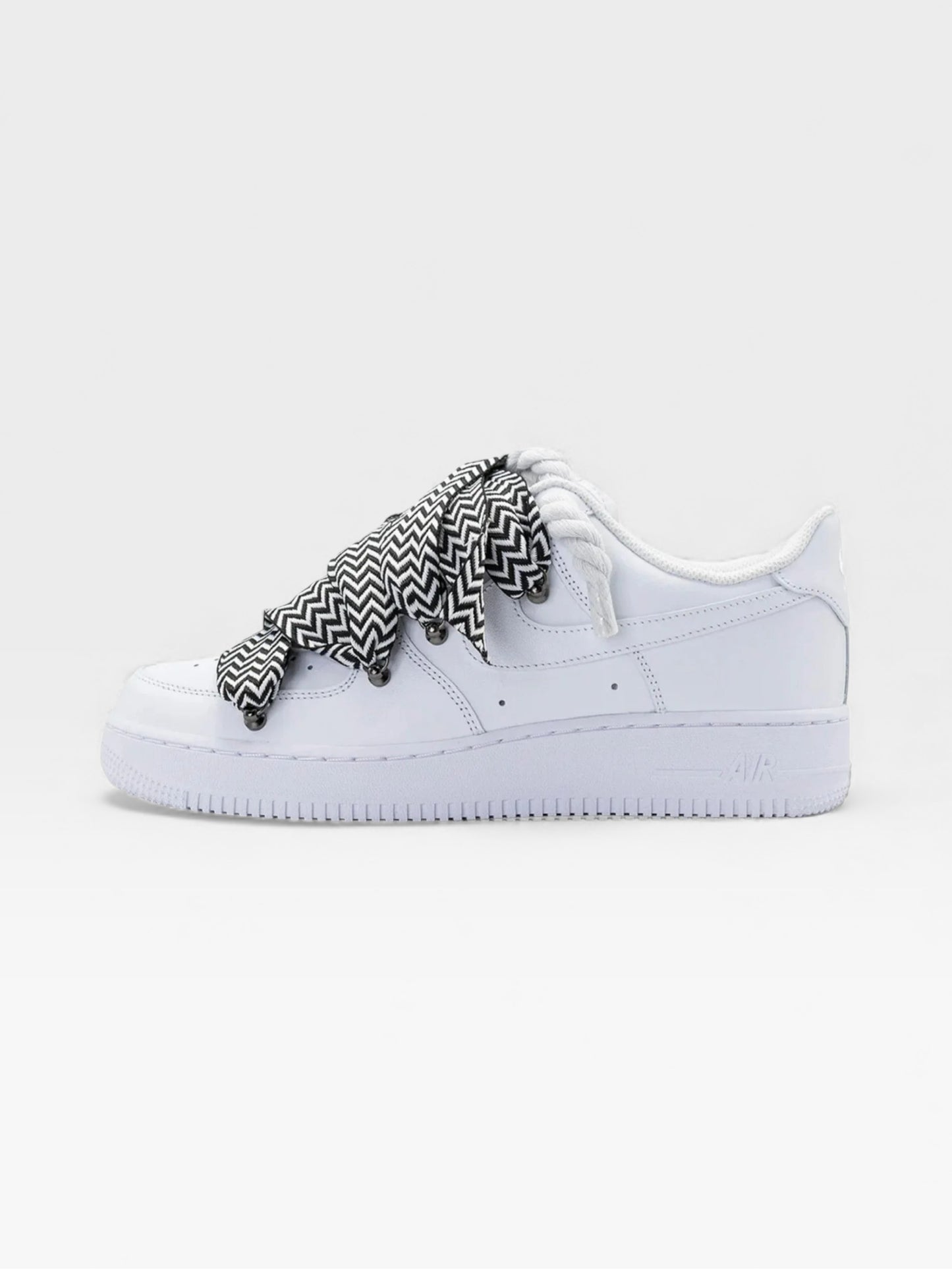 Nike Air Force 1 Triple White Lanvin Black White