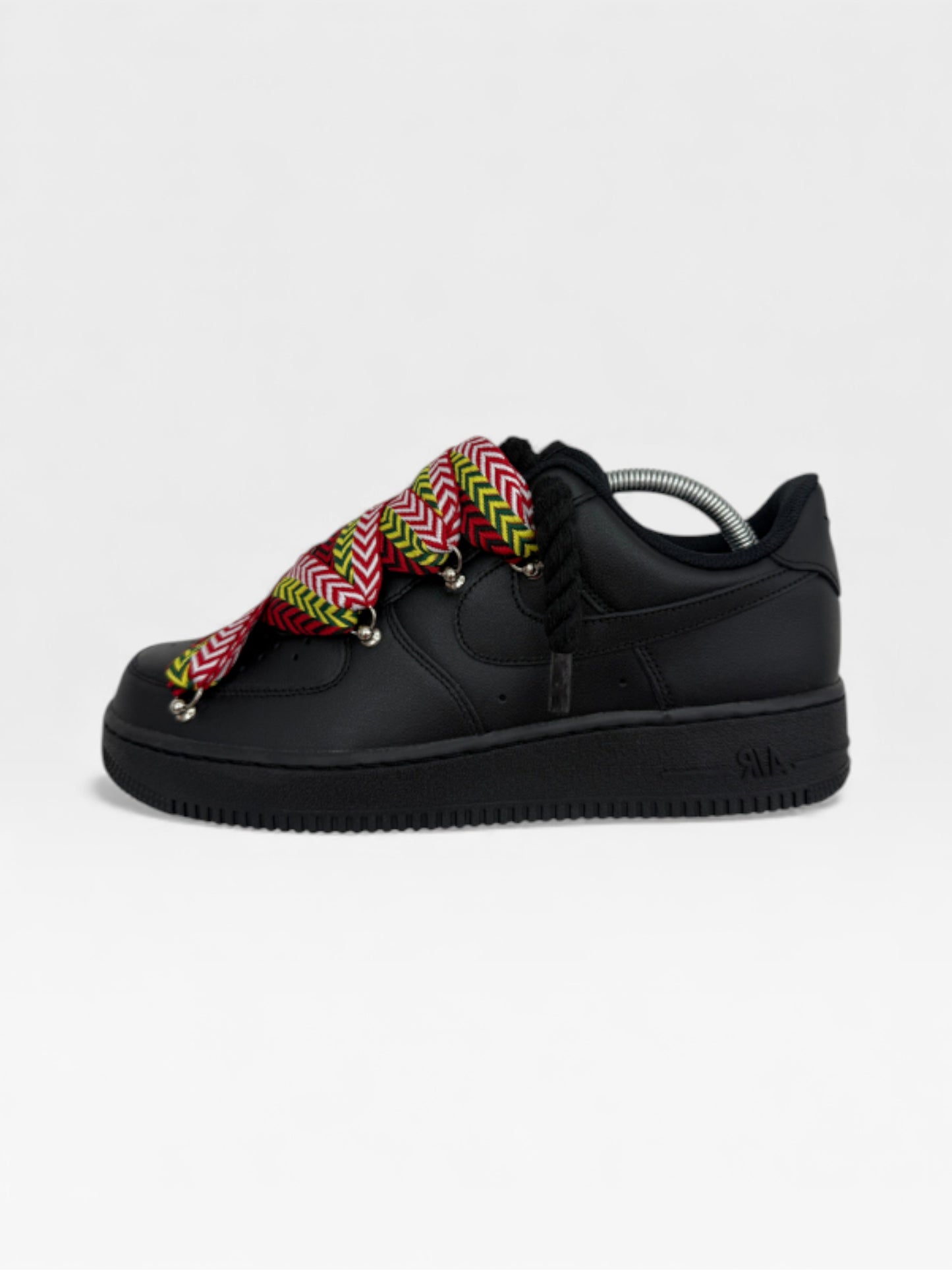 Nike Air Force One Black Rope