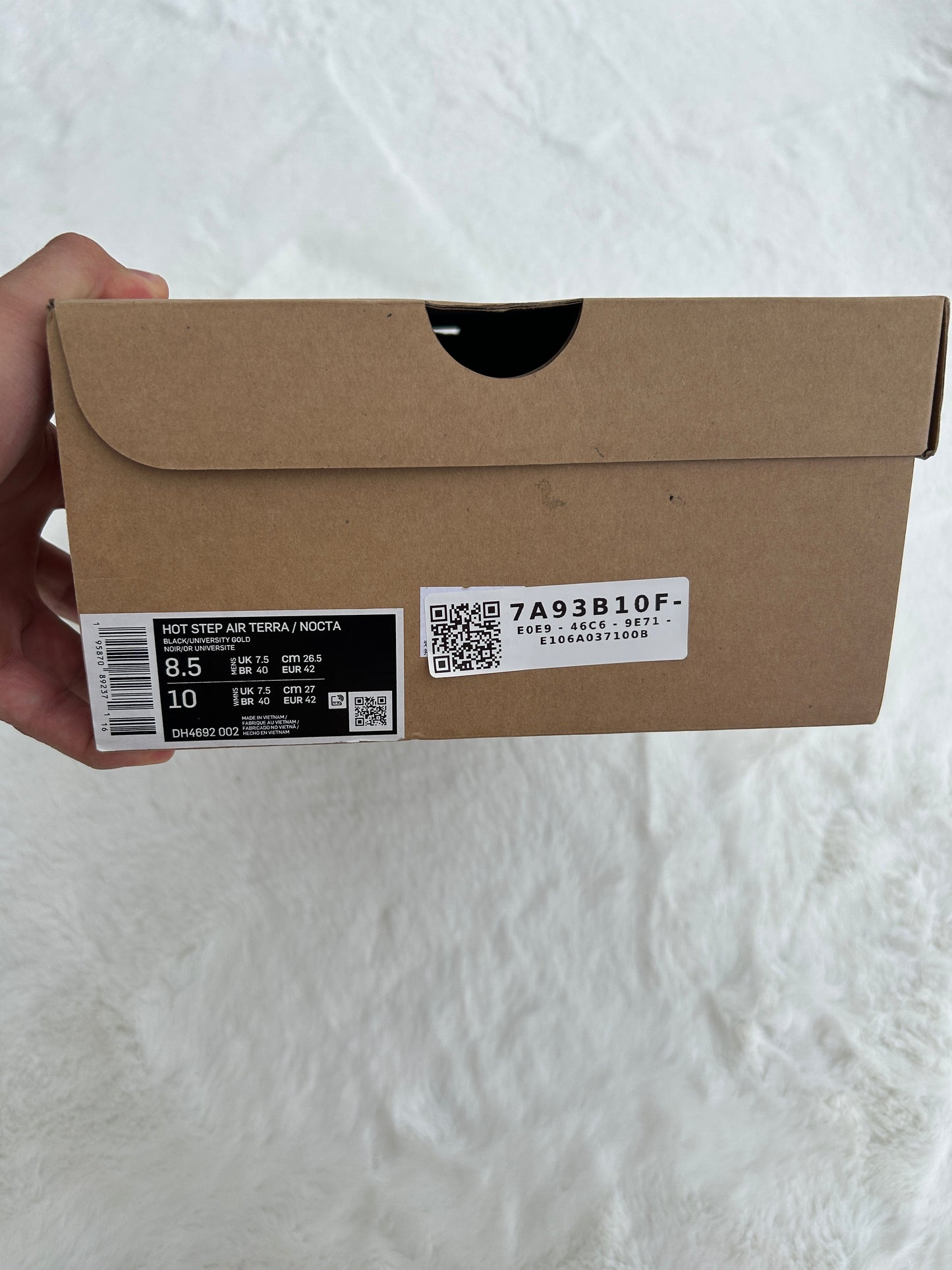 Nike Hot Step Air Terra Drake NOCTA Black Yellow