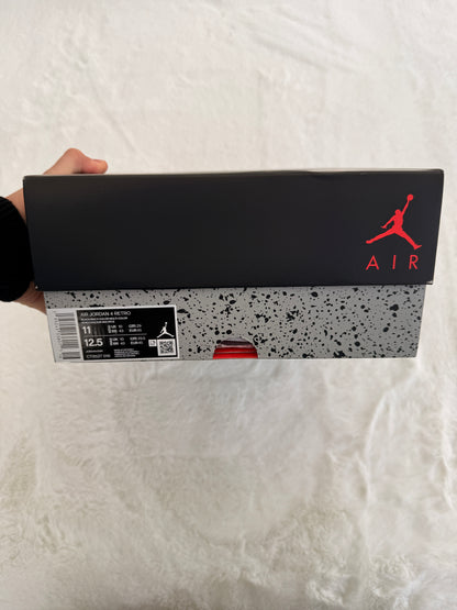 Jordan 4 Retro Red Thunder