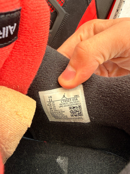 Jordan 4 Retro Red Thunder