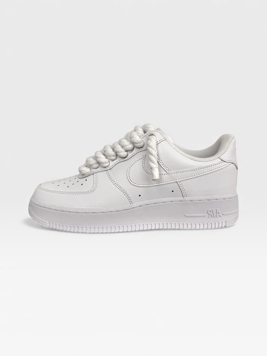 Nike Air Force 1 Triple White Corde White
