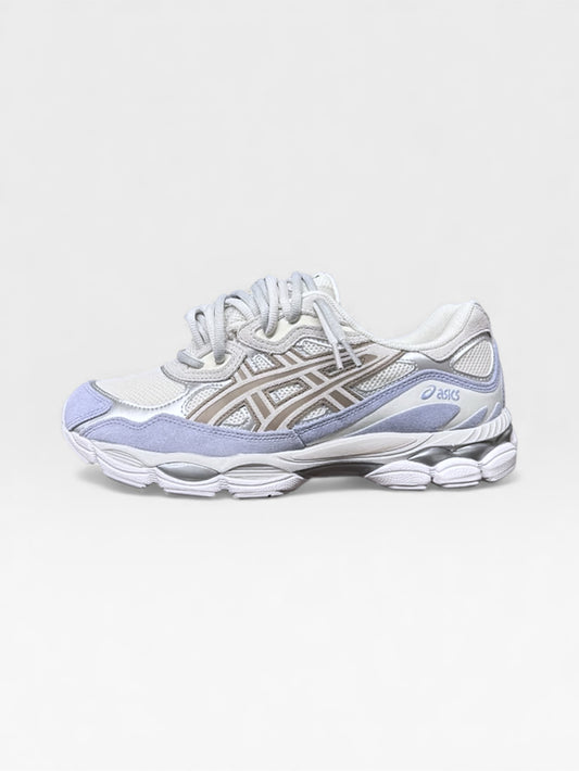 ASICS Gel-NYC Cream Cloud Grey Blue Double Lace