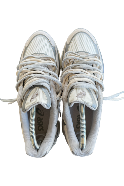 ASICS Gel-NYC Oyster Gray Double Laces