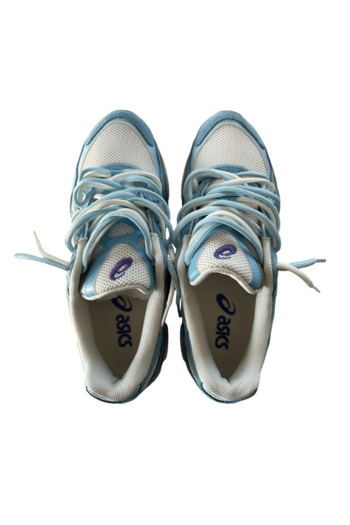 ASICS Gel-NYC Cream Arctic Sky Double Laces